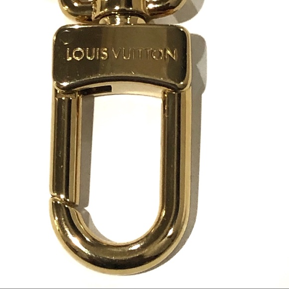 Auth Louis Vuitton Facettes M65216 Logo Gold Key & Bag Charm Keychain Key Holder - Picture 7 of 15